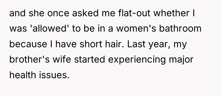 and she once asked me flat-out whether I was 'allowed'...