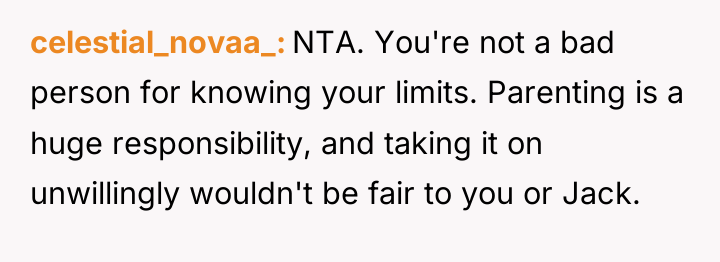 celestial_novaa_ NTA. You're not a bad person for knowing your...