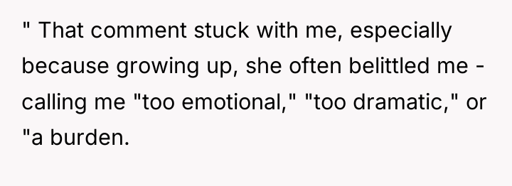 " That comment stuck with me, especially because growing up,...