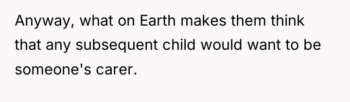 Anyway, what on Earth makes them think that any subsequent...