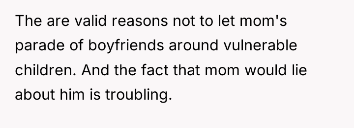The are valid reasons not to let mom's parade of...