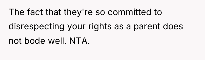 The fact that they're so committed to disrespecting your rights...