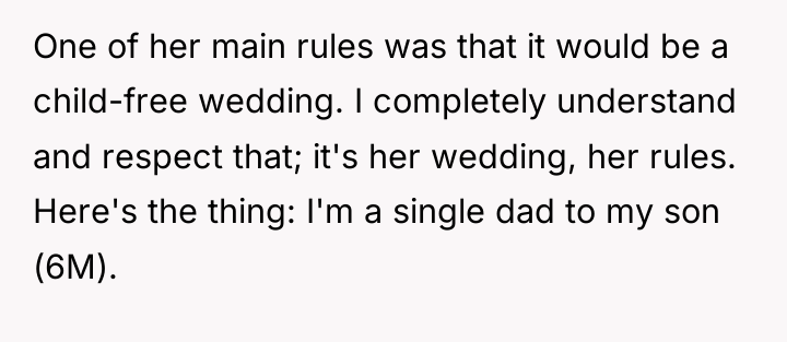 One of her main rules was that it would be...