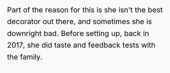 Part of the reason for this is she isn't the...
