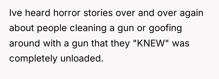 Ive heard horror stories over and over again about people...