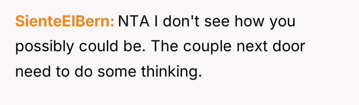 SienteElBern NTA I don't see how you possibly could be....
