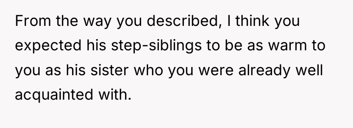From the way you described, I think you expected his...