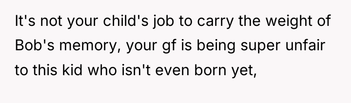 It's not your child's job to carry the weight of...