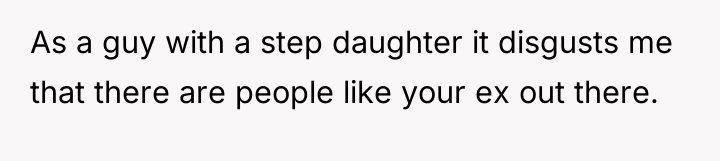 As a guy with a step daughter it disgusts me...