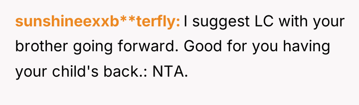 sunshineexxb**terfly I suggest LC with your brother going forward. Good...