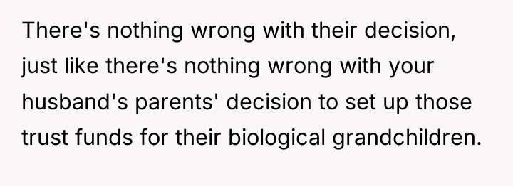 There's nothing wrong with their decision, just like there's nothing...