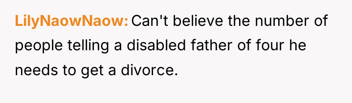 LilyNaowNaow Can't believe the number of people telling a disabled...