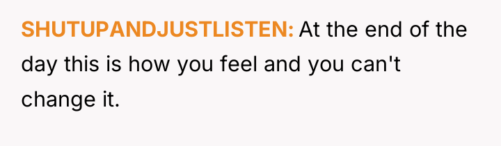 SHUTUPANDJUSTLISTEN At the end of the day this is how...