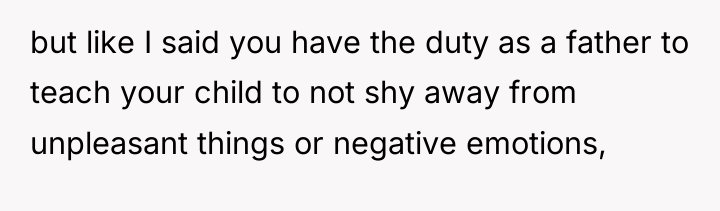 but like I said you have the duty as a...