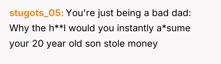 stugots_05 You're just being a bad dad: Why the h**l...