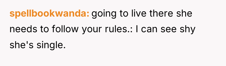 spellbookwanda going to live there she needs to follow your...