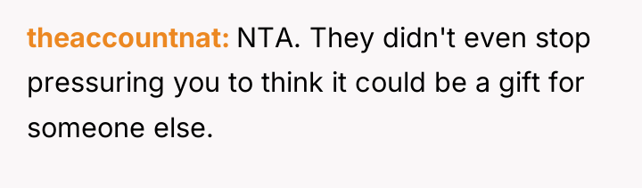 theaccountnat NTA. They didn't even stop pressuring you to think...