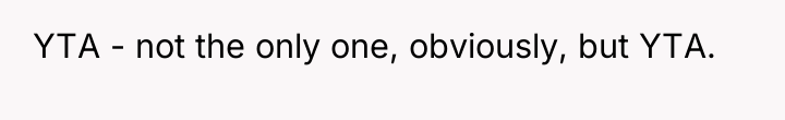 YTA - not the only one, obviously, but YTA.