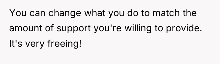 You can change what you do to match the amount...