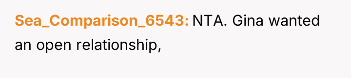 Sea_Comparison_6543 NTA. Gina wanted an open relationship,