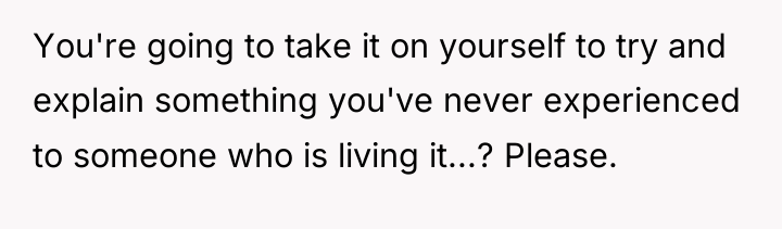 You're going to take it on yourself to try and...