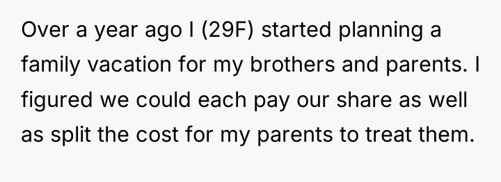 Over a year ago I (29F) started planning a family...