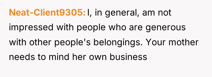 Neat-Client9305 I, in general, am not impressed with people who...
