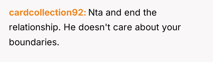 cardcollection92 Nta and end the relationship. He doesn't care about...