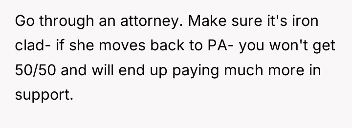 Go through an attorney. Make sure it's iron clad- if...