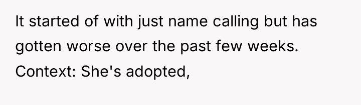 It started of with just name calling but has gotten...