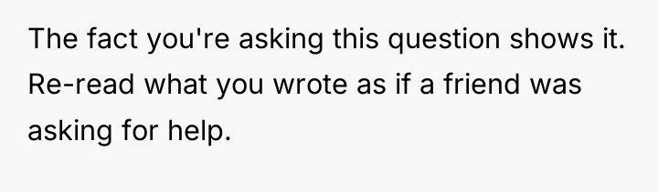 The fact you're asking this question shows it. Re-read what...