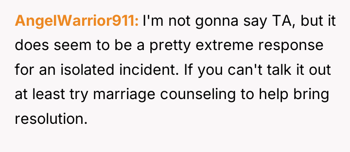 AngelWarrior911 I'm not gonna say TA, but it does seem...