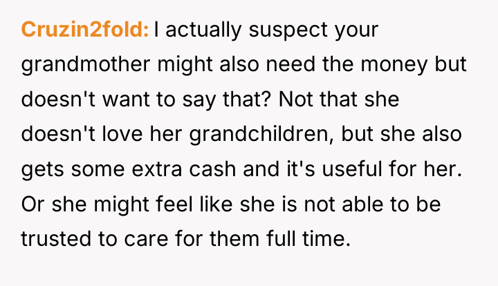 Cruzin2fold I actually suspect your grandmother might also need the...