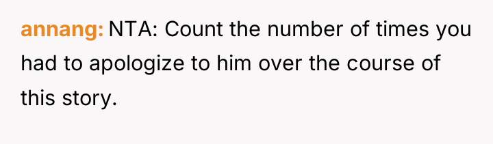 annang NTA: Count the number of times you had to...