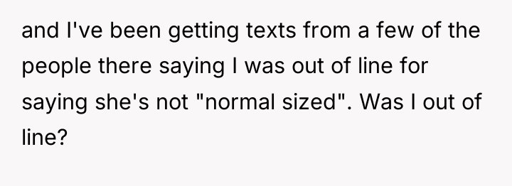 and I've been getting texts from a few of the...