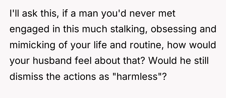 I'll ask this, if a man you'd never met engaged...