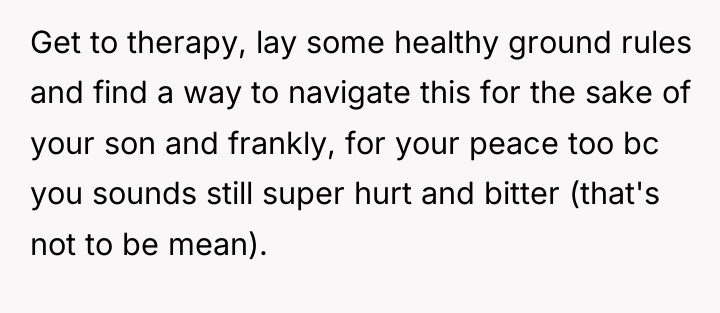 Get to therapy, lay some healthy ground rules and find...