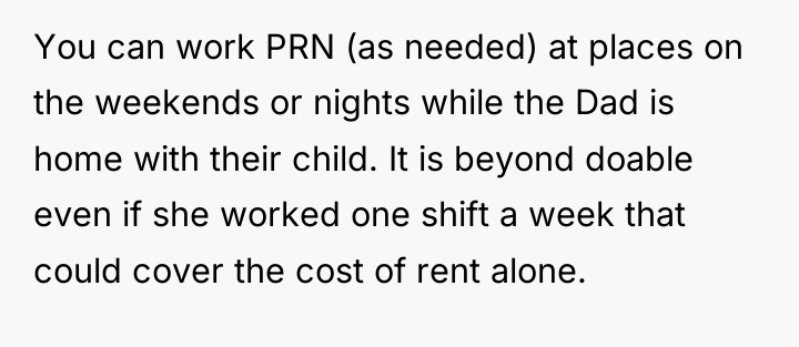 You can work PRN (as needed) at places on the...