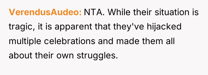 VerendusAudeo NTA. While their situation is tragic, it is apparent...