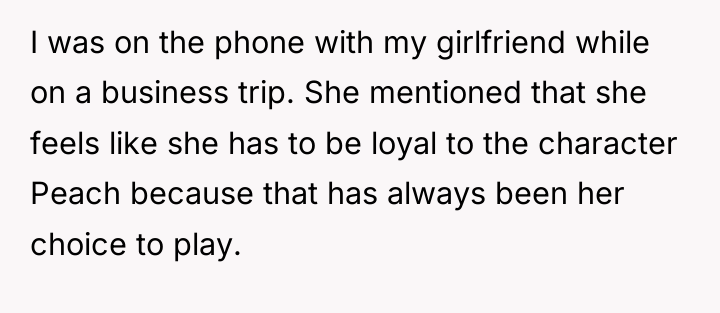 I was on the phone with my girlfriend while on...