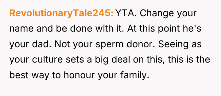 RevolutionaryTale245 YTA. Change your name and be done with it....
