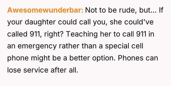 Awesomewunderbar Not to be rude, but... If your daughter could...