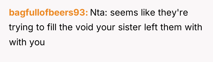 bagfullofbeers93 Nta: seems like they're trying to fill the void...
