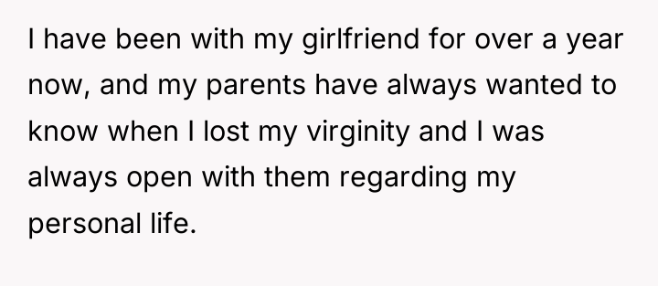 I have been with my girlfriend for over a year...