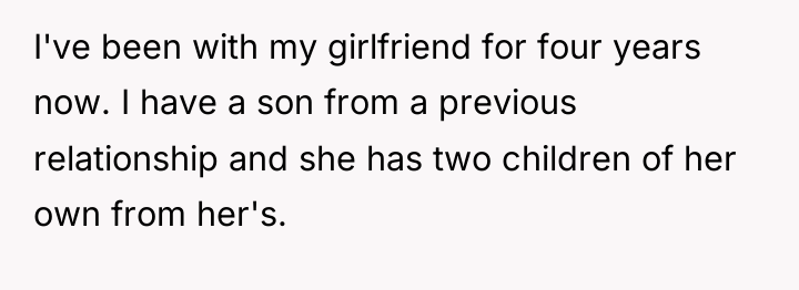 I've been with my girlfriend for four years now. I...