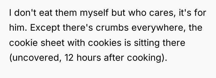 I don't eat them myself but who cares, it's for...