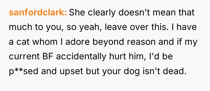sanfordclark She clearly doesn't mean that much to you, so...