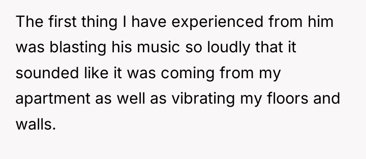 The first thing I have experienced from him was blasting...