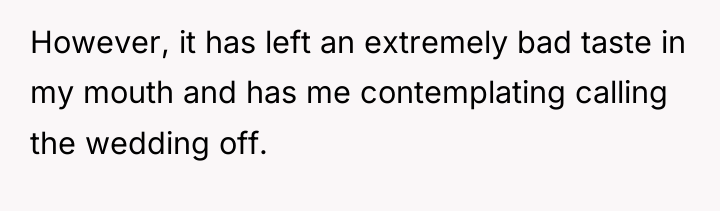However, it has left an extremely bad taste in my...