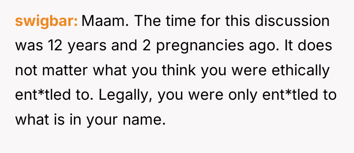 swigbar Maam. The time for this discussion was 12 years...